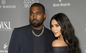 Kanye West and Kim Kardashian at the WSJ Innovator Awards on November 6, 2019 in New York City. (Evan Agostini / Invision / Associated Press)
