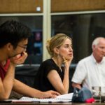 Composer Sarah Kirkland Snyder (center), co-author of the open letter. (Birmingham Royal Ballet)