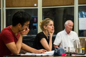 Composer Sarah Kirkland Snyder (center), co-author of the open letter. (Birmingham Royal Ballet)
