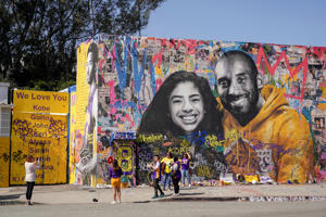 Kobe Bryant, his daughter Gianna Bryant and seven other people who disappeared three years ago are still being traced. (Reuters/Kyle Grillot)