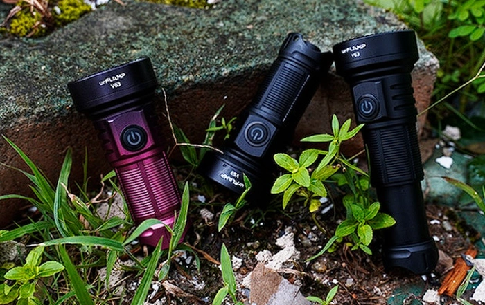 V63 tactical flashlights