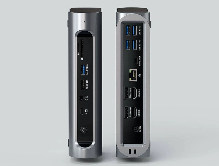Satechi Thunderbolt 4 Dock connections and ports