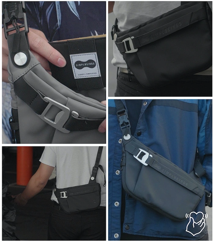 SIMPLS sling bag in action