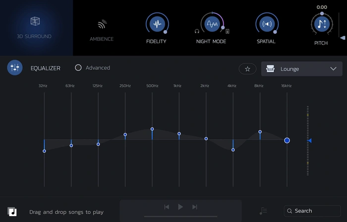 Boom 3D graphic equalizer