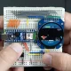 Arduino Nano ESP32 handheld console with round color display