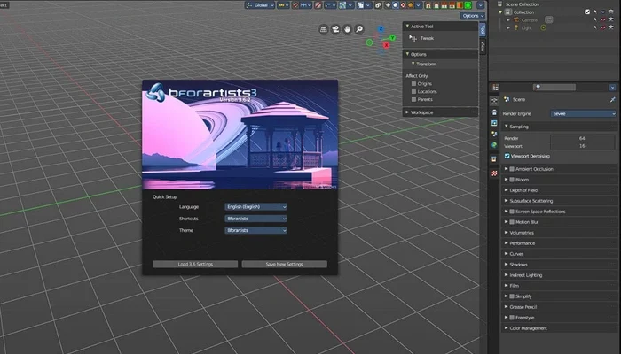 Bforartists 3.6.2 Blender based fork released