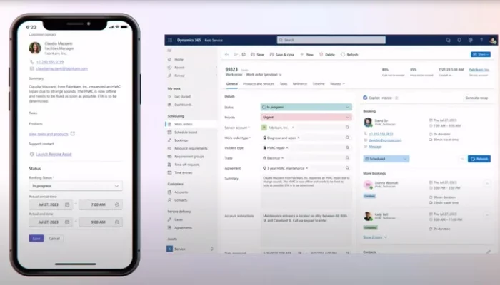 Copilot in Dynamics 365 Field Service AI tool announced