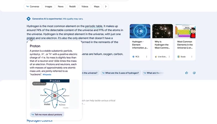 Google generative AI powered search experience (SGE) launches