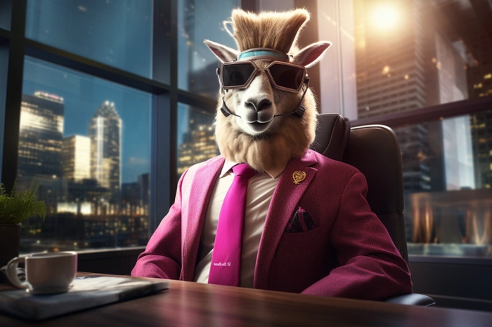 LLaMA 2 70B running on a single GPU with Llama Banker
