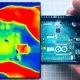 Low-cost thermal camera built using Arduino