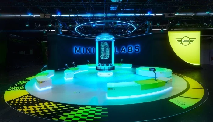 Mini shows off its new Mini Interaction Unit at Gamescom 2023