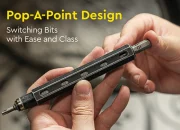 Tool Pen v2.0 versatile multitool and bit storage system