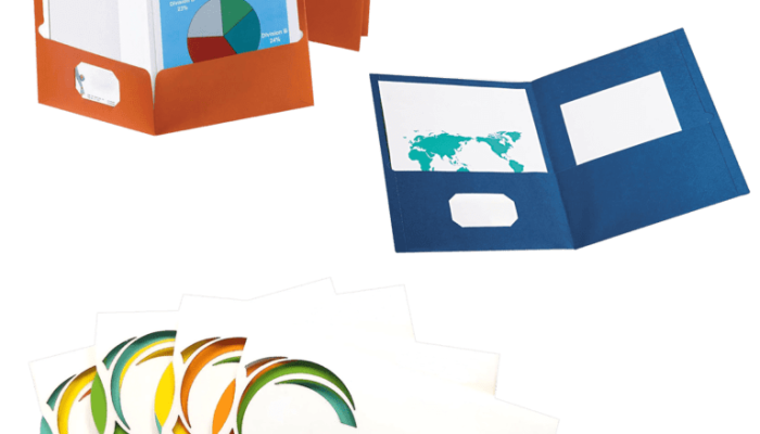 The role of die cut folders and seasonal changes