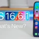 Apple releases iOS 16.6.1 and iPadOS 16.6.1 (Video)