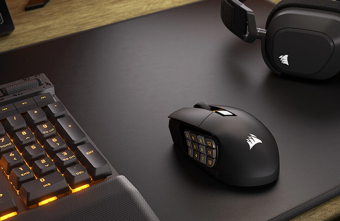 CORSAIR Scimitar Elite wireless 12 button MMO mouse