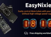 EasyNixie Arduino compatible low-voltage Nixie Tube driver module