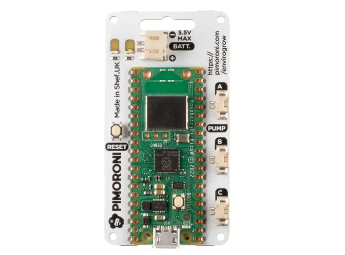 Enviro Grow Raspberry Pi Pico W growing monitor system