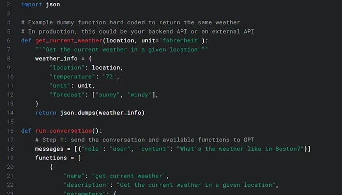 How to use ChatGPT Functions