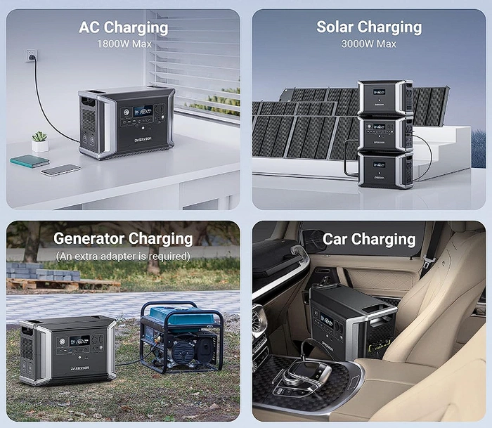 Dabbsson DBS2300 flexible charging