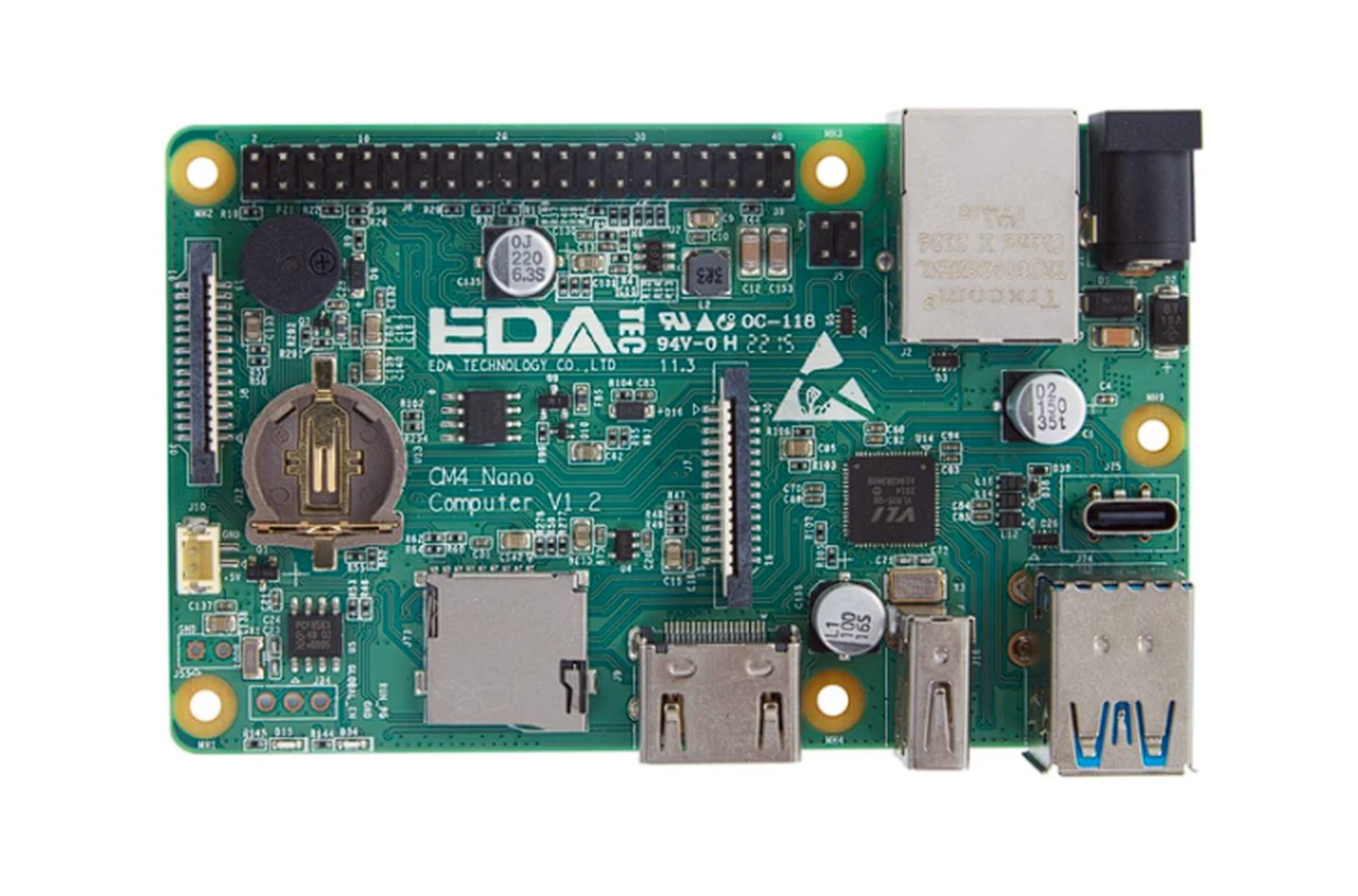 CM4 Nano Raspberry Pi powered industrial SBC mini PC