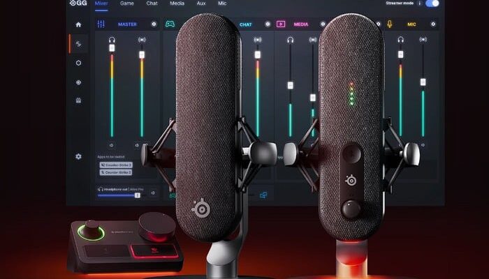 Steelseries Alias Pro streaming microphone
