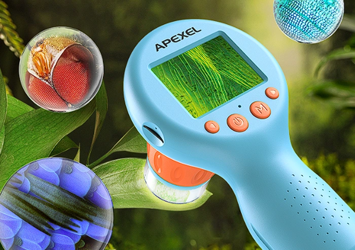 Apexel kids microscope