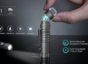 Wayfinder rechargeable quick release mini EDC flashlight