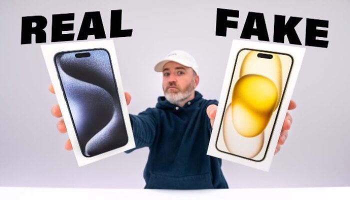 How to spot a fake iPhone 15 (Video)