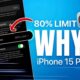 iPhone 15 and 15 Pro 80 percent battery charging explained
