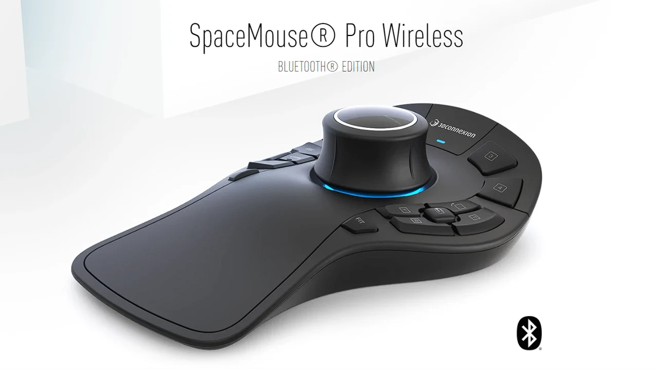 New SpaceMouse Pro Wireless Bluetooth