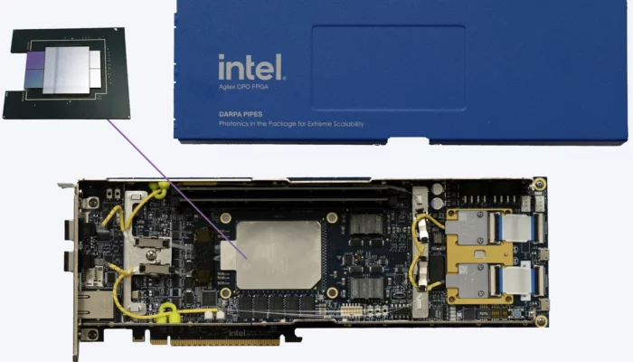 Ayar Labs 4 Tbps optically-enabled Intel FPGA Supercomputing
