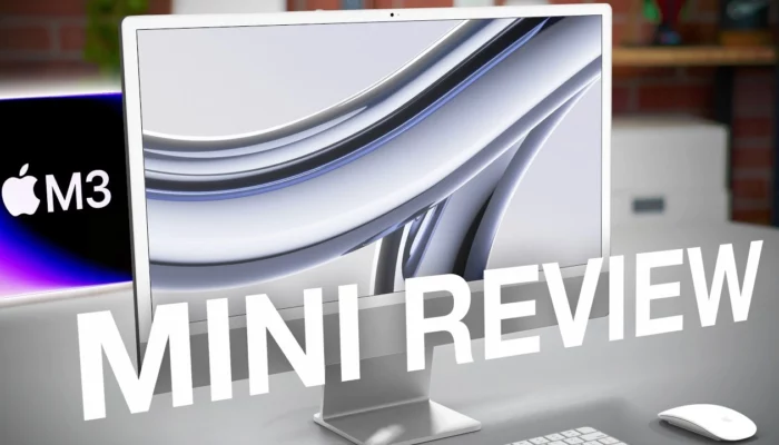 New Apple M3 iMac gets reviewed (Video)
