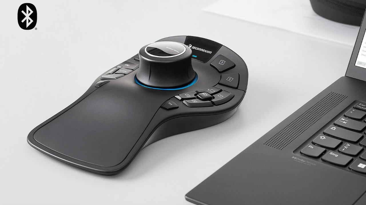 New SpaceMouse Pro Wireless Bluetooth Edition offers precision control £295