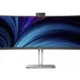 Philips 48.8-inch SuperWide curved monitor complete with webcam and Windows Hello