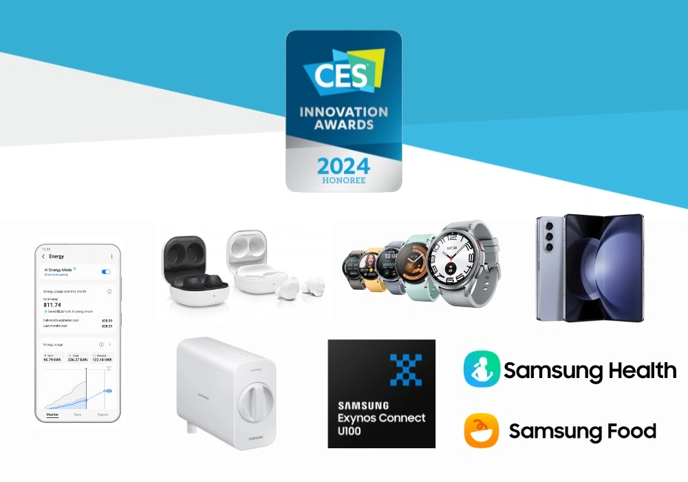 Samsung gets multiple CES 2024 Innovation Awards