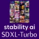 Stability AI SDXL-Turbo AI art generator with real-time synthesis