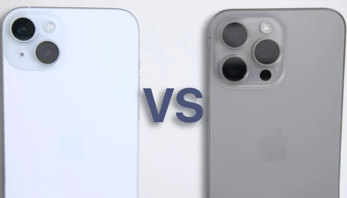 iPhone 15 Plus vs iPhone 15 Pro Max(Video)