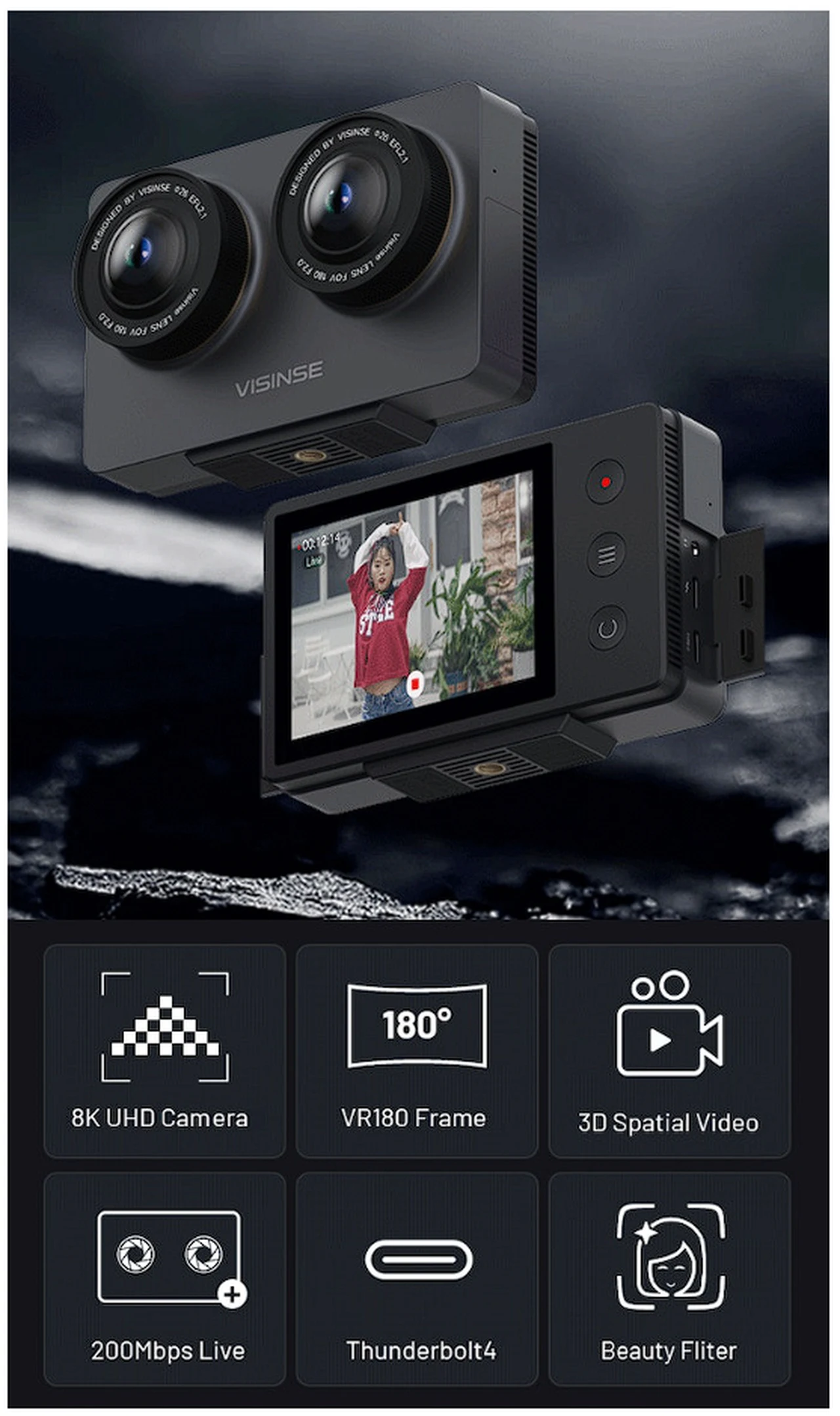 Tarsier 3d camera features