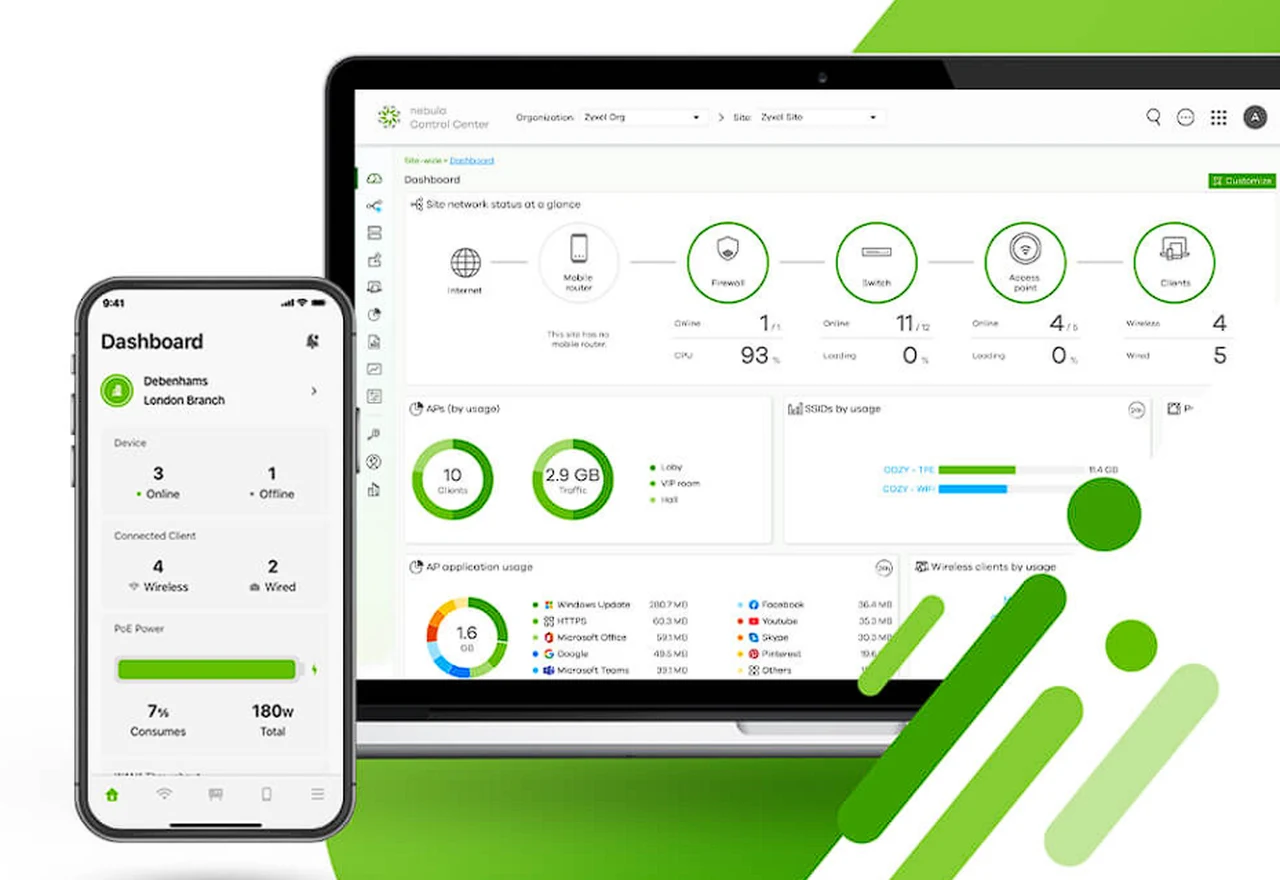 Zyxel WiFi 7 access point application