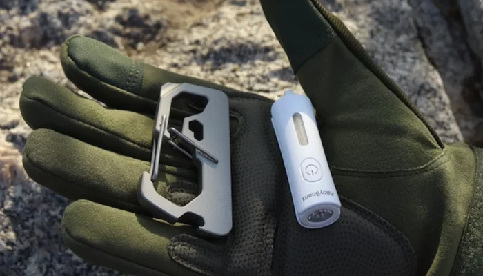 Alloyboard 1000 lumen ultra compact palm sized EDC flashlight
