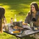 AroundFire outdoor portable cooking station and grill table