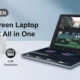 Dxuscreen dual screen touchscreen laptop and tablet