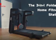 EverFitX home gym treadmill, fitness pump, and rowing machine