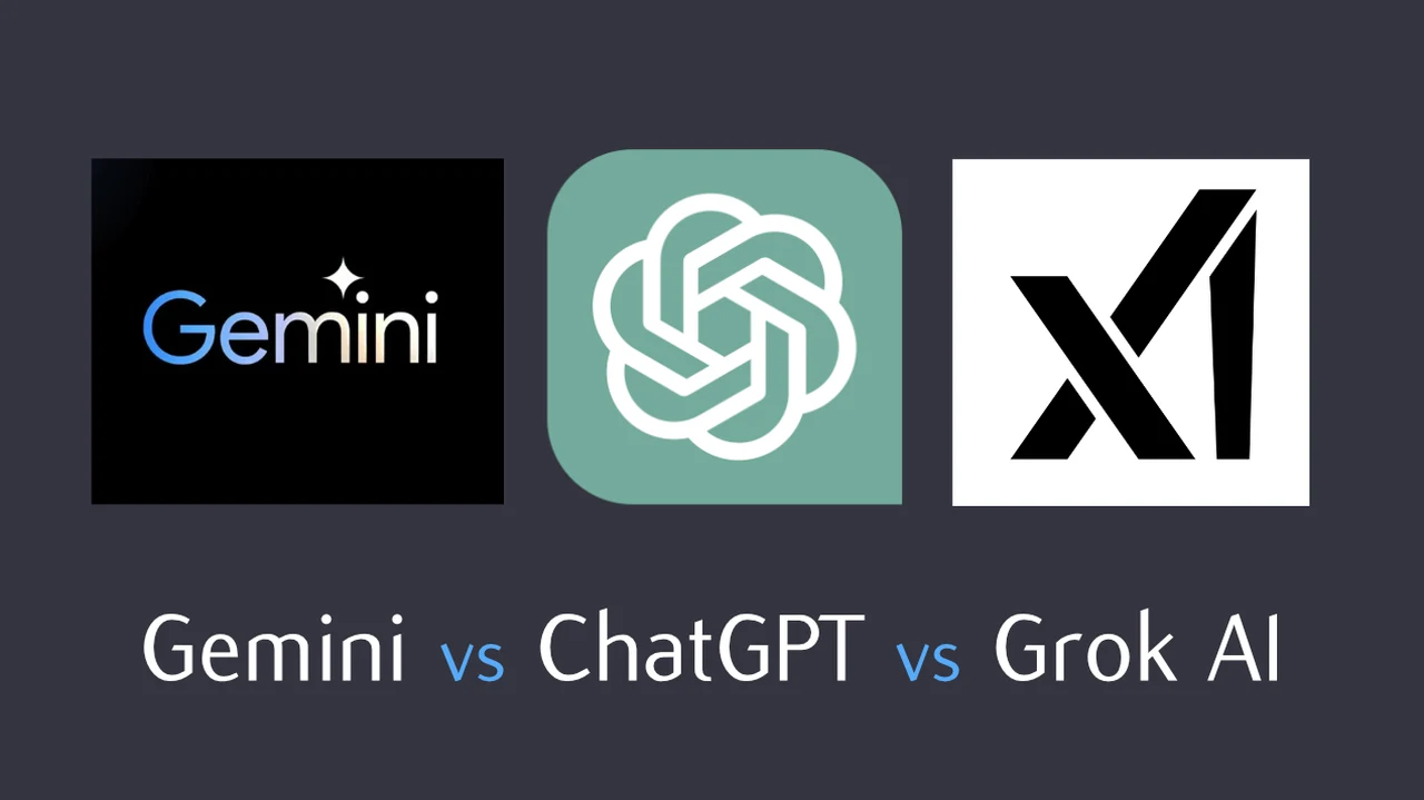 Gemini vs GPT-4 vs Grok AI models performance compared