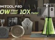 LumiTool 20W 1064nm desktop fiber laser engraver