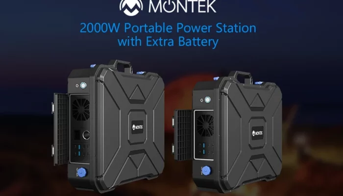 MONTEK 2000W rugged fully waterproof power station series