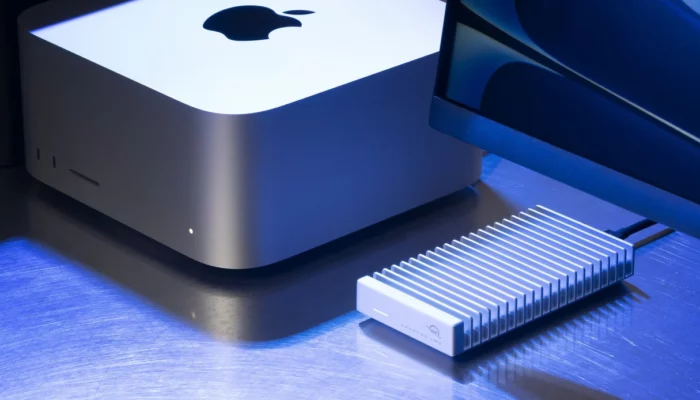 OWC Express 1M2 USB4 high-speed external SSD enclosure