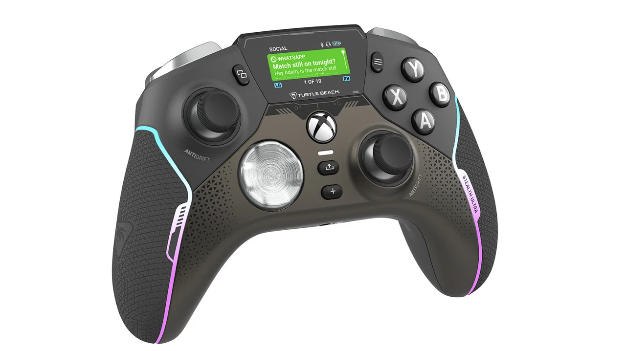 Turtle Beach Stealth Ultra wireless controller with color display